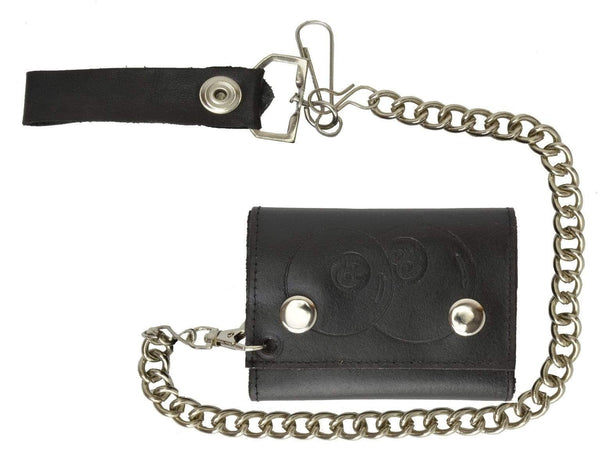 Biker-Trifold-Chain-Genuine-