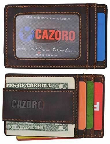 CAZORO-Mens-Leather-Money-Clip
