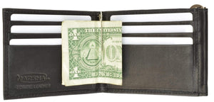 Double Money Clip with Credit Card Holder-menswallet