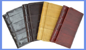 Eel Skin Soft Leather Key Case Wallet E 312-menswallet