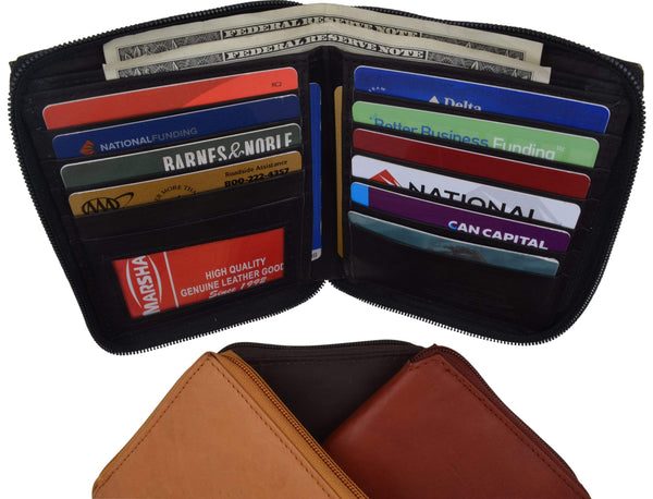2 Pieces Plastic Wallet Insert Credit Card Holder With 10