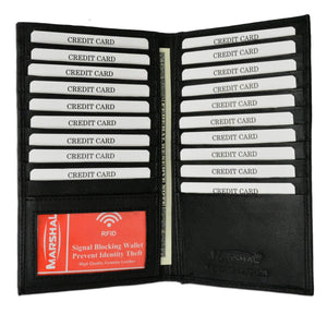 RFID Blocking Premium Genuine Leather Bifold Credit Card ID Holder RFID P 1529 (C)-menswallet