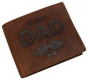 Rfid blocking real leather slim bifold wallet center id flap window engraved logos front pocket wallet for men-menswallet