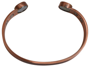 Striped 100% Copper Bracelet. Made with Solid and High Gauge Pure Copper& Magnets Helps Reducing Joint Pain and Stiffness,-menswallet