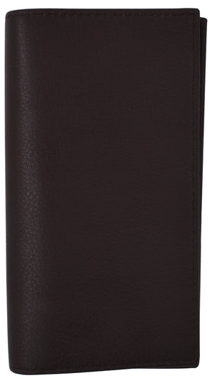 Basic Genuine Leather Checkbook Cover Colors-menswallet