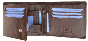 High End Men's Wallet With Snap-menswallet