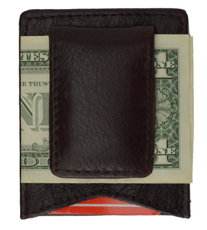 Magnetic Money Clip w/ credit card holder-menswallet