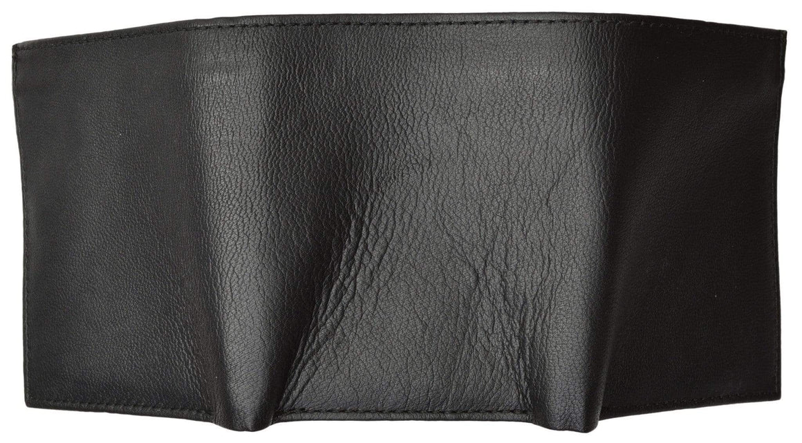 Men's Premium Leather Flip up ID Wallet P 2755 (C)-menswallet