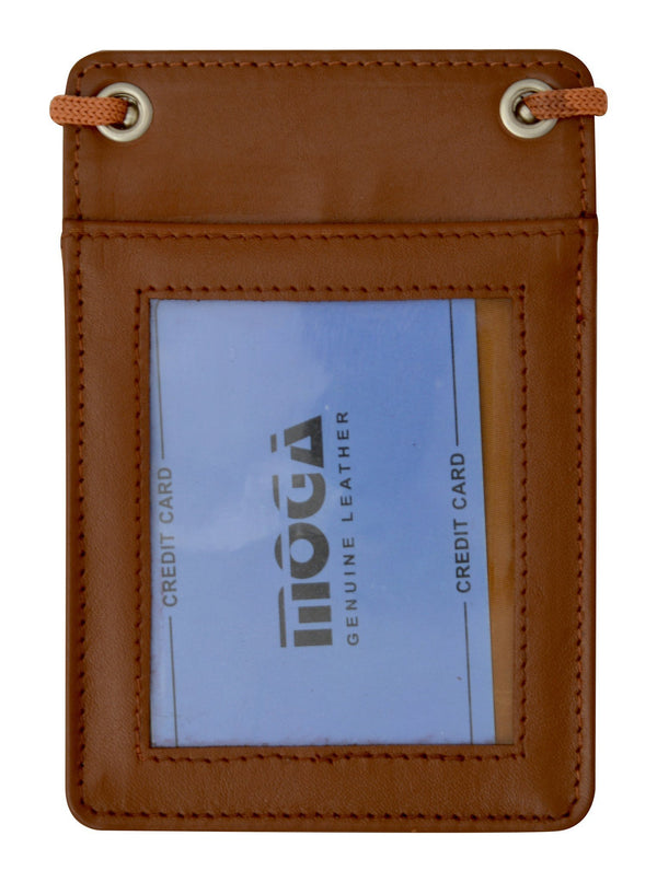 Marshal Moga High End Leather Ladies Purse Credit Card ID Money Pen Holder Wallet 93334 Brown