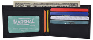 New Nylon Slim Compact Boys ID Card Bifold Wallet-menswallet