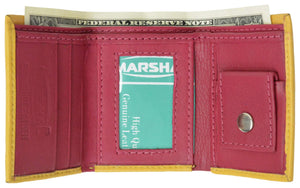 Premium Leather Children's Trifold Wallet Kids Wallet Multiple Colors P 825 CF-menswallet