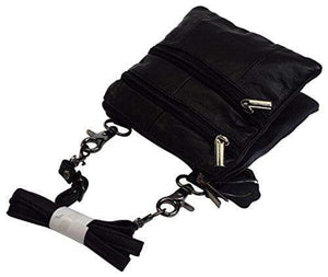 Genuine leather women's small shoulder bag evening purse-menswallet
