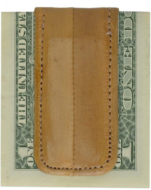Men's Eel Skin Large Magnetic Money Clip E 334-menswallet