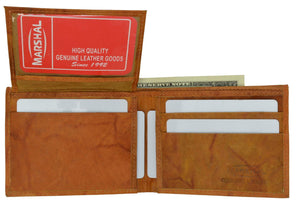 Mens Bifold Wallet with ID Window and Credit Card Slots 578 CF-menswallet
