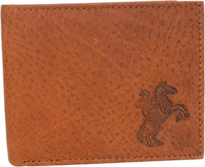 Cowboy Western Men's RFID Blocking Genuine Leather Bifold Trifold Wallet-menswallet