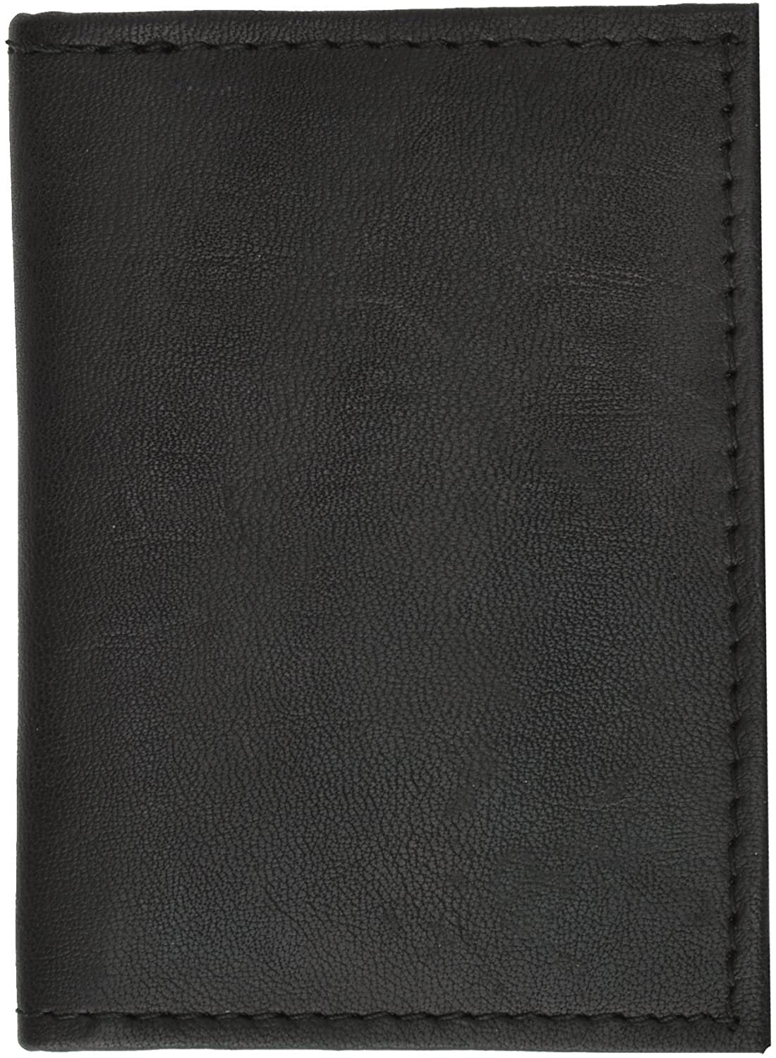 Mens Black Leather"Featherweight" Bifold Wallet 760-menswallet