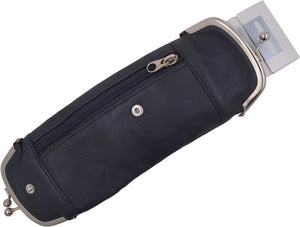 Genuine Leather Cigarette and Lighter Case with Twist Clasp by Marshal-menswallet