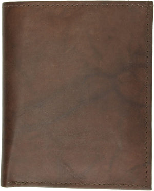 Marshal Top Grain Extra Capacity Leather Bifold Wallet with Credit card Slots-menswallet