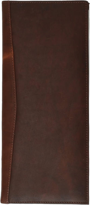 Marshal Genuine Leather Bifold Business Card Name Card Holder-menswallet