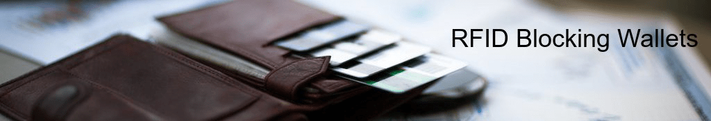 RFID blocking wallets
