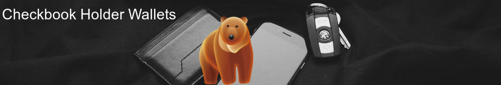 Credit Card & Checkbook Holders