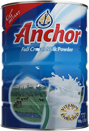 Anchor Full Cream Milk Powder -900g/2lb - PACK OF 4-menswallet