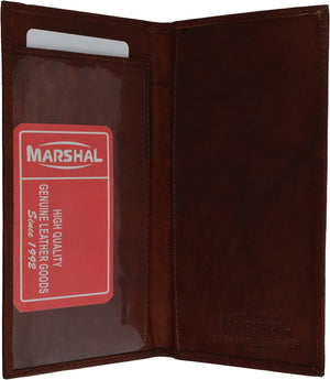 Basic BURGUNDEY Leather Checkbook Cover Color: Burgundey Model: Office Supply Store-menswallet