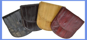 Eel Skin Leather Ladies Mini Wallet E 505-menswallet