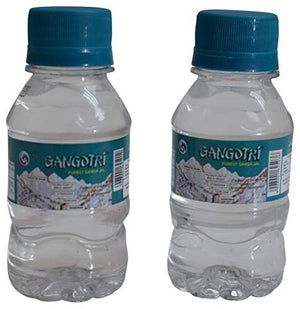 Gangotri 2 Bottles of GangaJal Ganga Water for Puja and Religious Ceremovies (100ml x 2)-menswallet