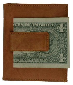 Genuine Leather Mens Wallet Business Credit Card Case Bifold 762 CF (C)-menswallet