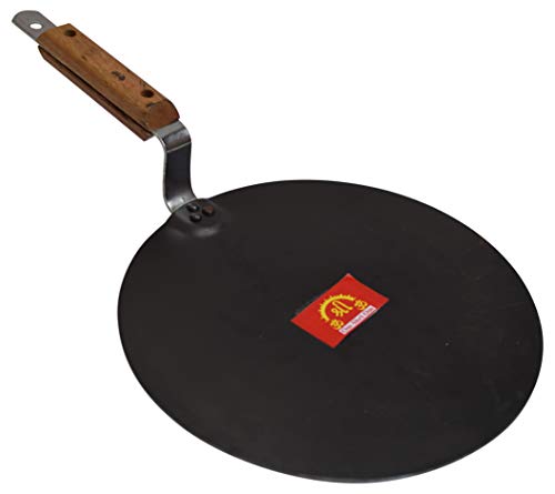 Karahi Indian Flat Roti Iron Tawa Pan For Chapati Bread Cooking Utensil ...