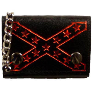 Leather Chain Biker Wallet 946-27-menswallet