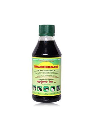 Mahabhringraj Ramakrishna Pharma Scalp Massaging Oil, 100 ml-menswallet