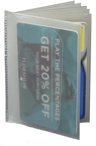 Marshal Photo holder-Plastic Wallet Insert -Pack of 20-menswallet