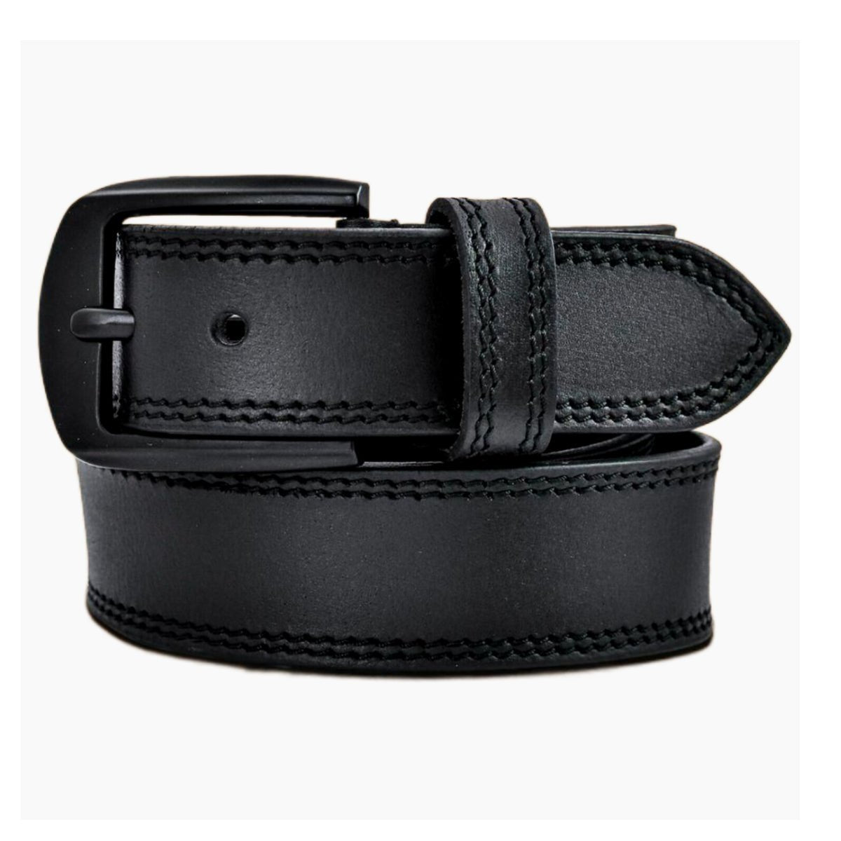 Marshal Wallet Men's Genuine Buff Leather Casual & Dress Belt Heavy Duty Belts for Men Also for Big & Tall, Adult Unisex, Size: Standard, Blue Marshal Wallet Men's Genuine Buff Leather Casual & Dress Belt Heavy Duty Belts for Men Also for Big & Tall, Adult Unisex, Size: Standard, Blue