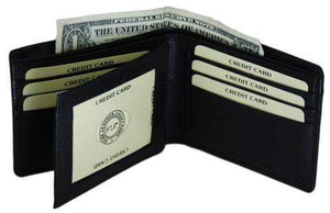 Men's Premium Leather Quality ID Credit card Wallet-menswallet