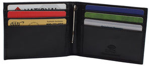 Mens Wallet with Money Clip Slim RFID Front Pocket Wallets for Men-menswallet