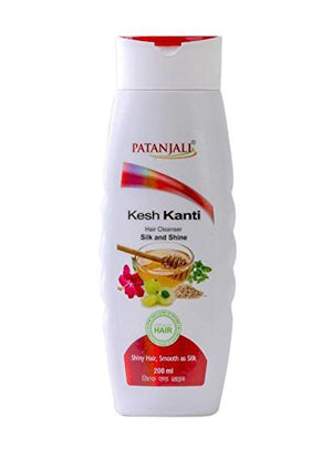 Patanjali Ayurved Limited Kesh Kanti Hair Cleanser Silk and Shine, 200ml-menswallet