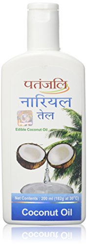 Patanjali Double Filtered Coconut Oil 210ml-menswallet