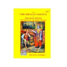 The Bhagavad Gita or Divine Song With Sanskrit Text and English Translation, Pocket Ed. # 455 (English and Hindi Edition)-menswallet