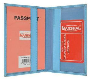 Travel Genuine Leather Passport Card Holder Case Protector Cover Organizer Wallet 151CF-menswallet