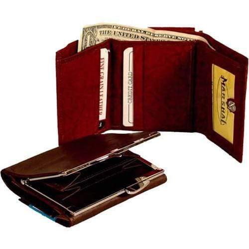 Genuine Leather Ladies Wallet Credit Card Holder 902 CF (C) - wallets for men's at mens wallet
