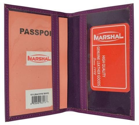 Travel genuine leather Passport Holder Travel Accessory USA imprinted