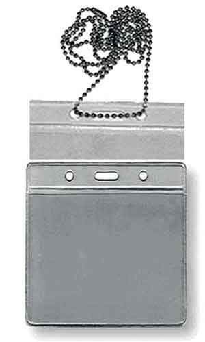 LAN372Chain/ Plastic/ ID Holder/Hori by Marshal Wallet - wallets for men's at mens wallet