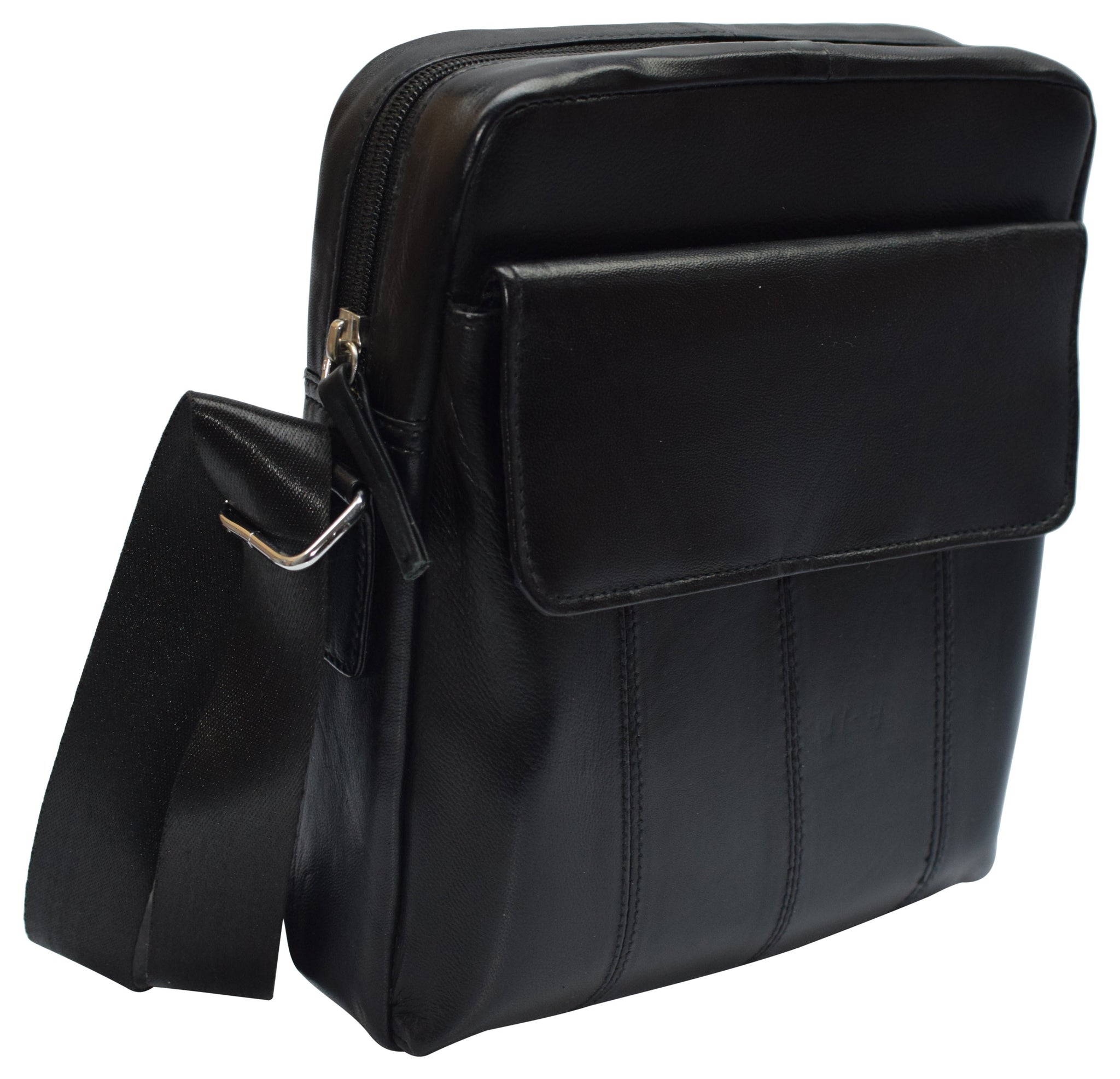 crossbody ipad travel bag Marshal Crossbody Bag for Men Genuine Leather Mens Shoulder Handbag for iPad Tablets, Travel, Cycling, Hiking, Office, Business