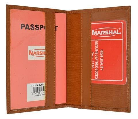 Travel Genuine Leather Passport Card Holder Case Protector Cover Organizer Wallet 151CF - wallets for men's at mens wallet