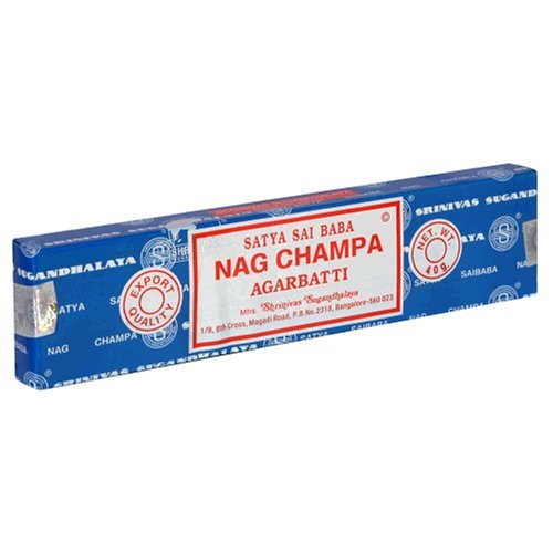 Satya Sai Baba Nag Champa Agarbatti, 40 g (Pack of 12)