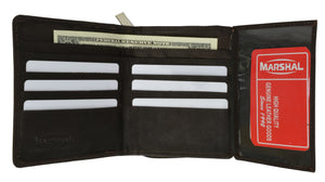 Leather Wallets For Women - Trifold Womens Wallet With Coin Purse-menswallet