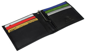 Slim Wallets For Men With Money Clip Bifold Wallet RFID Card Holder Mens Wallets-menswallet