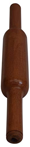 Wood Rolling Pin for Baking 13" inch - Wooden Essential Kitchen Utensil Tool - wallets for men's at mens wallet
